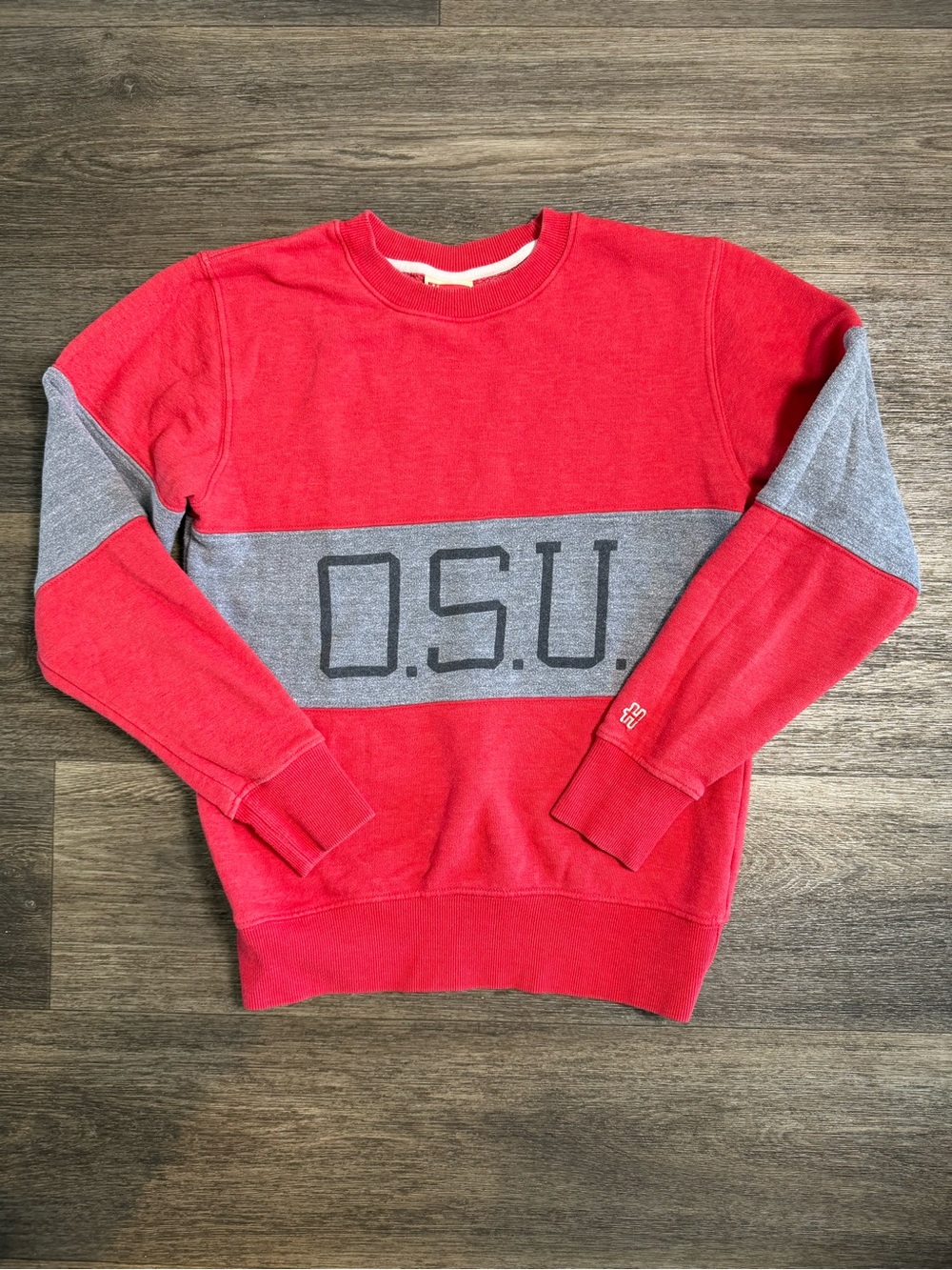OSU Red & Gray Crewneck Sweatshirt - Womens